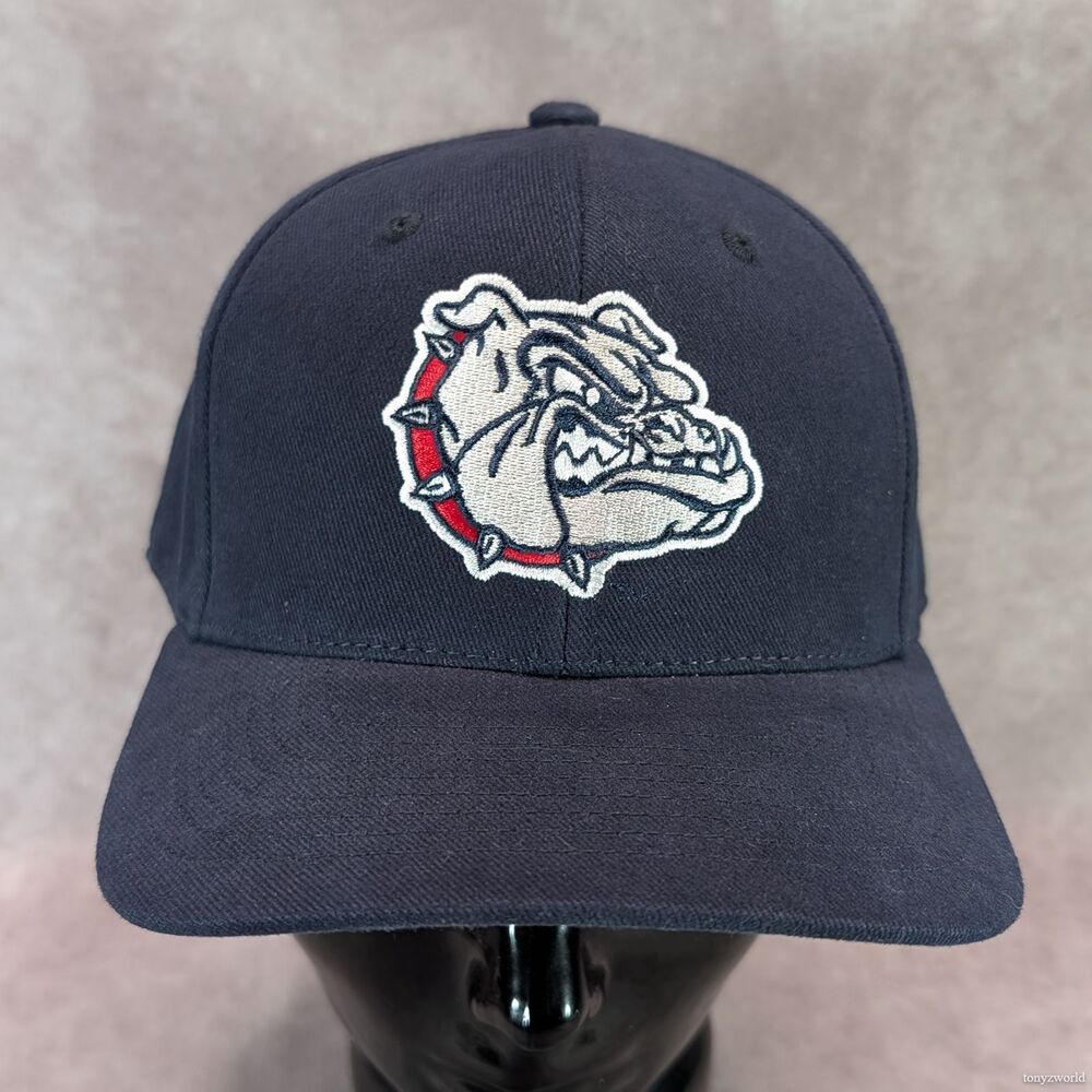 Gonzaga Bulldogs Captivating Hat Navy Blue Hook & Loop Adjustable NCAA Cap Zags